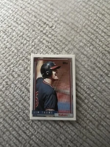 1992 Topps Micro #768 Mini Jim Thome Rookie RC Mint HOF. - Picture 1 of 2