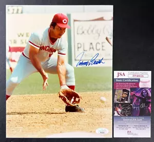Johnny Bench Signed 8x10 Photograph JSA w/COA MLB Cincinnati Reds #5 HOF 1989! - Picture 1 of 4