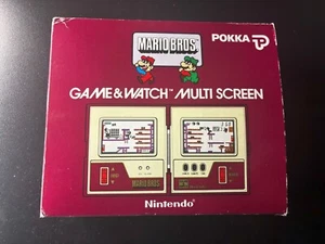 Nintendo Game & Watch Mario Bros. MW-56 Multi-Screen Pokka Limited 1983 Tested - Imagen 1 de 18