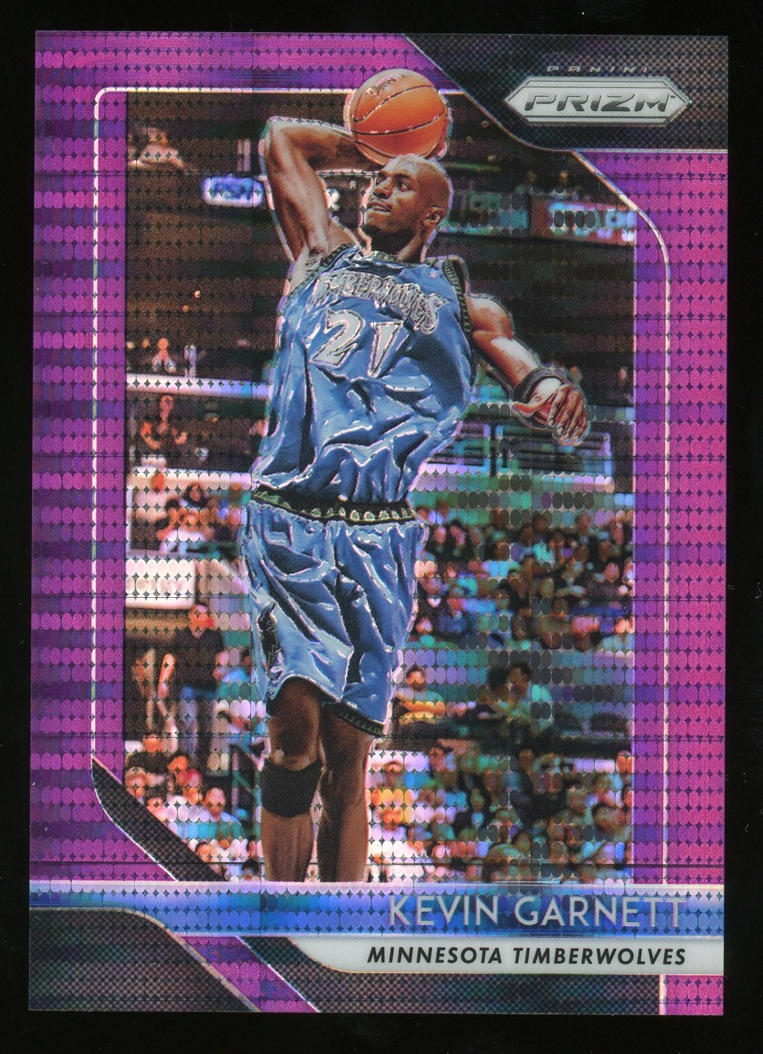 2018-19 Panini Prizm PURPLE PULSAR /35 KEVIN GARNETT #235 SUPERSTAR MVP RARE