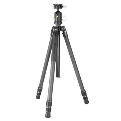 Vanguard VEO 3 303CB Carbon Fiber Camera Tripod Stand with BH-250S Ball Head - Image 1 of 4