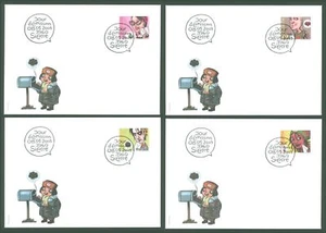 Switzerland P68 COMIC - 4 FDC 2003 - Picture 1 of 3