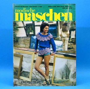 Modische Maschen 4 von 1982 | Schnittmuster Mode Verlag für die Frau | DDR F - Bild 1 von 1