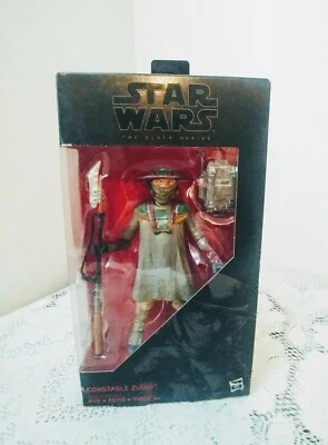 Figura de acción CONSTABLE ZUVIO Star Wars Black Series 6 pulgadas El despertar de la fuerza 09 Foto 1 de 4