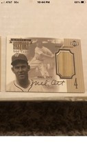 Mel Ott Upper Deck Bat Card