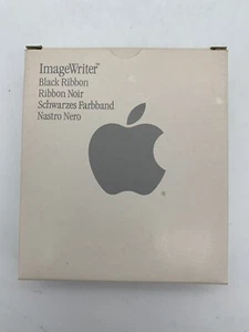 Original Apple ImageWriter Black Ribbon New in Box P/N 942-0786-A - Picture 1 of 6