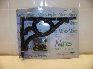 Venetian bracket metal style mates PGM NOS 4 3/4" x 6 1/2" new old stock - Picture 1 of 3