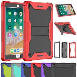For iPad 9.7'' 6th Generation 2018 5th 2017 Case Shockproof Stand Hybrid Cover - Picture 1 of 54