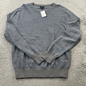 J Crew Sweater Mens Small Raglan Budded Crewneck Lightweight Long Sleeve NEW - Picture 1 of 10