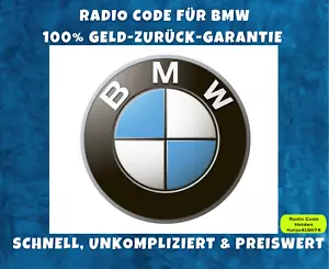 BMW Radio Code / Key Code Business RDS Bavaria C Philips Blaupunkt PH7850 Becker - Bild 1 von 3