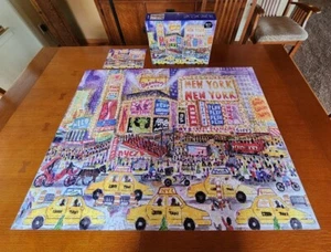 Galison Puzzle - Michael Storrings ""The Great White Way"" 2000 Teile New York - Bild 1 von 10