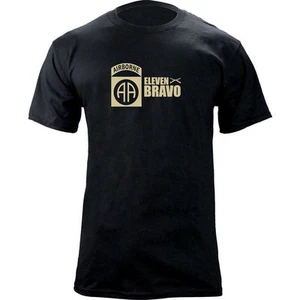 Camiseta Original Ejército 82a División Aerotransportada 11 Bravo Infantería - Imagen 1 de 9