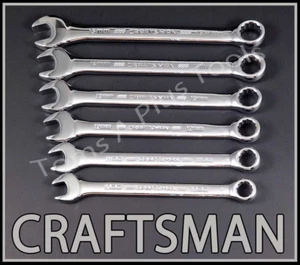 ARTIGIANO UTENSILI MANUALI 6pz POLISHED Cromo METRICO MM 12pt Set di chiavi combinate - Foto 1 di 4