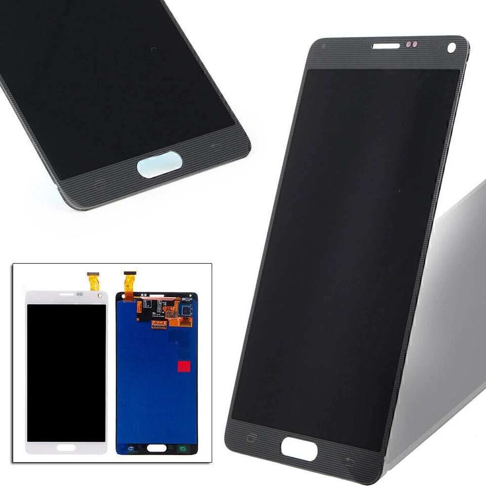 For Samsung Galaxy Note 4 White N910A N910 LCD Display Touch Screen Digitizer - Image 1 of 4