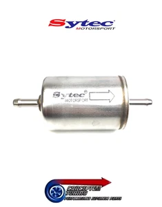 SYTEC Motorsport Fuel Filter 8mm In & Out - For Nissan Skyline R33 GTST RB25DET - Picture 1 of 3