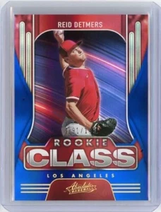2022 Panini Absolute Reid Detmers Los Angeles Angels Rookie Class Blue #091/149 - Picture 1 of 2