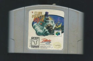 Clay Fighter 63 1/3 Nintendo 64 N64 1997 Genuine Authentic Game Cartridge Only - Picture 1 of 1