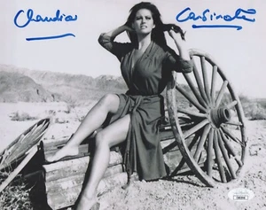 Claudia Cardinale Signed 8x10 The Professionals Autograph Photo JSA COA - Picture 1 of 3