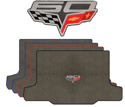 Alfombra de cubierta Lloyd Ultimat para Chevrolet Corvette 2005-2013 (#L622) gris euro Foto 1 de 4