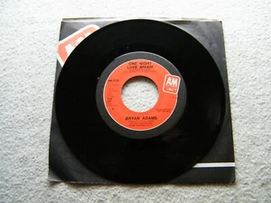 BRYAN ADAMS - One Night Love Affair - 45 A&M Promo - 1985 - Pop Rock - Picture 1 of 5