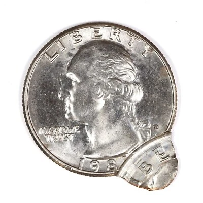 1981 D DOUBLE STRUCK Washington Quarter1 -Lot 241 - Image 1 of 2