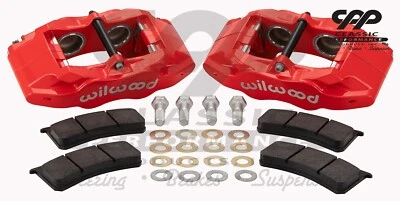 1997-2013 Chevy Corvette C5 C6 SLC56 Wilwood Brake Caliper Set + Pads - Image 1 of 4