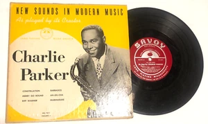 Charlie Parker New Sounds In Modern Music Be Bop Vol 4 10" Lp 1st press G+ - Picture 1 of 5