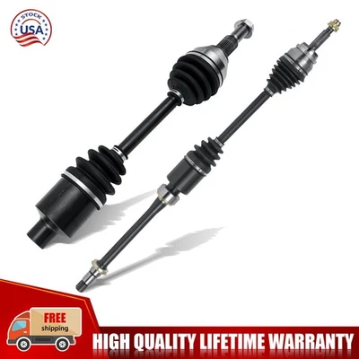 Front CV Axle Shaft Pair 2 for Toyota Highlander Solara 2002-2009 Camry 2.4L New - Image 1 of 4