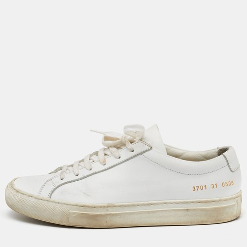 Sneakers basse Common Projects in pelle bianca Achille taglia 37