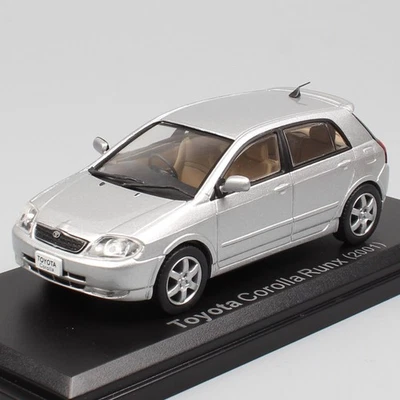 Newray 1/43 Scale Toyota carolla runx 2001 Diecast Metal Car Model Toy Silver - Image 1 of 4