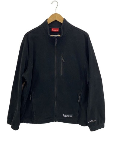 Supreme 22FW Polartec Giacca con Zip Giacca in Pile L Poliestere BLK