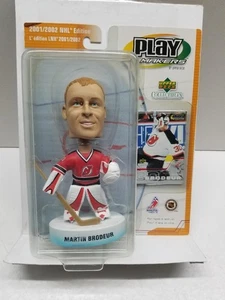 2001-02 Playmakers Limited Martin Brodeur New Jersey Devils Bobblehead NEU RAR - Bild 1 von 2
