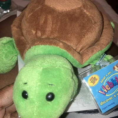Ganz Webkinz Turtle HM150 Plush Stuffed Animal - Plush Only - No Code TORTOISE - Image 1 of 3