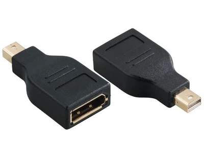 Hama Mini DisplayPort zu DisplayPort Adapter DP Konverter für PC Mac Thunderbold - Bild 1 von 4