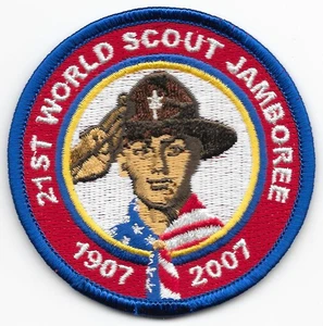 U.S. Contingent Patch 2007 21st World Jamboree Boy Scouts of America BSA - Picture 1 of 1