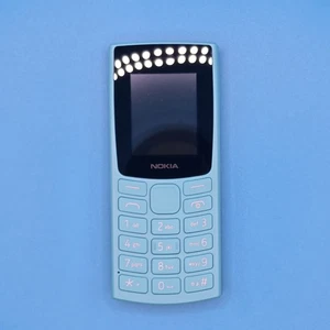 Nokia 105 (2023) 2G Feature Phone Cyan Blue Unlocked – Grade A – FREE POSTAGE - Picture 1 of 8