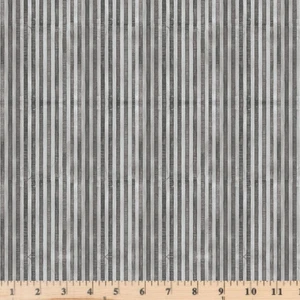 Ghoul Friends Stripes Black C16056 Teresa Kogut 100% Cotton Fabric By half yard - Picture 1 of 2