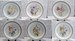Set of 6 Portmeirion Ladies’ Flower Garden 23 cm Bowls – Mixed Floral Designs - Picture 1 of 13
