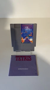Tetris Nintendo Entertainment System Game + Manual NES PAL VGC - Picture 1 of 9