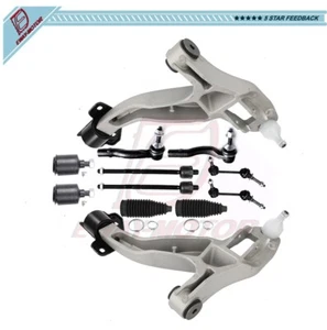 Para 03-05 Ford Crown Victoria 12 Piezas Brazo de Control Rótula Barra estabilizadora Extremo - Imagen 1 de 12