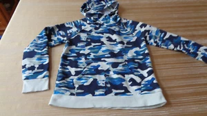 Under Armour Youth Hoodie Camo Pattern Blue/WHITE - Size Medium (YMD) 1373128 - Picture 1 of 10