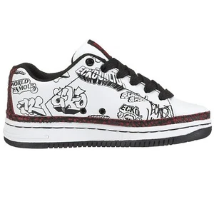 Skateboard Sneakers  Marc Ecko Vintage White/Black Clout II Boys SZ 11 M SALE! - Picture 1 of 2