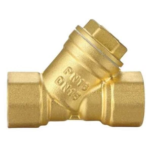 NEW Y Strainer 25mm Female x Female Brass WaterMarked - Picture 1 of 4