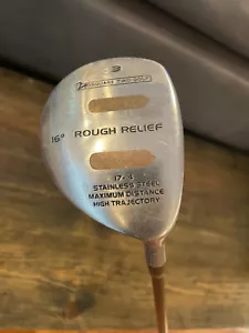 Square Two Rough Relief 3 Wood 16* Regular Graphite Shaft - Picture 1 of 6