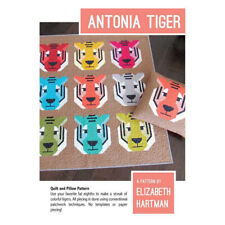 Antonia Tiger Quilt Pattern by Elizabeth Hartman Eh53. Delivery