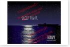 US Navy Amériques Navy Global Force pour un bon sommeil étanche porte-avions affiche