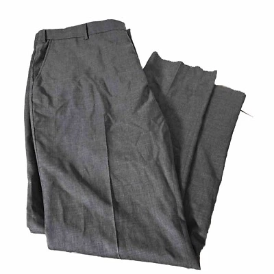 Nuevo con etiquetas Pantalones de vestir Jos A Bank calce ajustado Traveler separados talla 46 mezcla de lana gris Foto 1 de 4