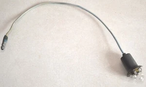 1957-1959 Ford Fairlane Heater Dash Light Socket, Bulb & Wiring, 1958 Mercury - Picture 1 of 4