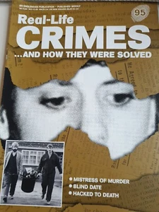 Real life Crimes magazine... And How They Were Solved. Vol 1 Issue #95 Free P&P - Imagen 1 de 3