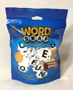 Word Snap Game Travel Edition 8+ YO Scrabble Homeschool Vocabulary - Picture 1 of 7
